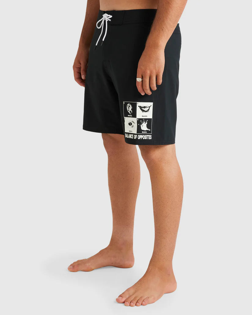 RVCA Mens No Evil Boardshorts