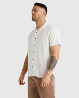 RVCA Mens Beat Stripe Shirt