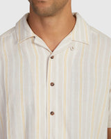 RVCA Mens Beat Stripe Shirt