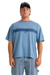 RVCA Mens Dazed Stripe T-Shirt