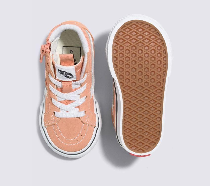 Vans old hotsell skool zip rose