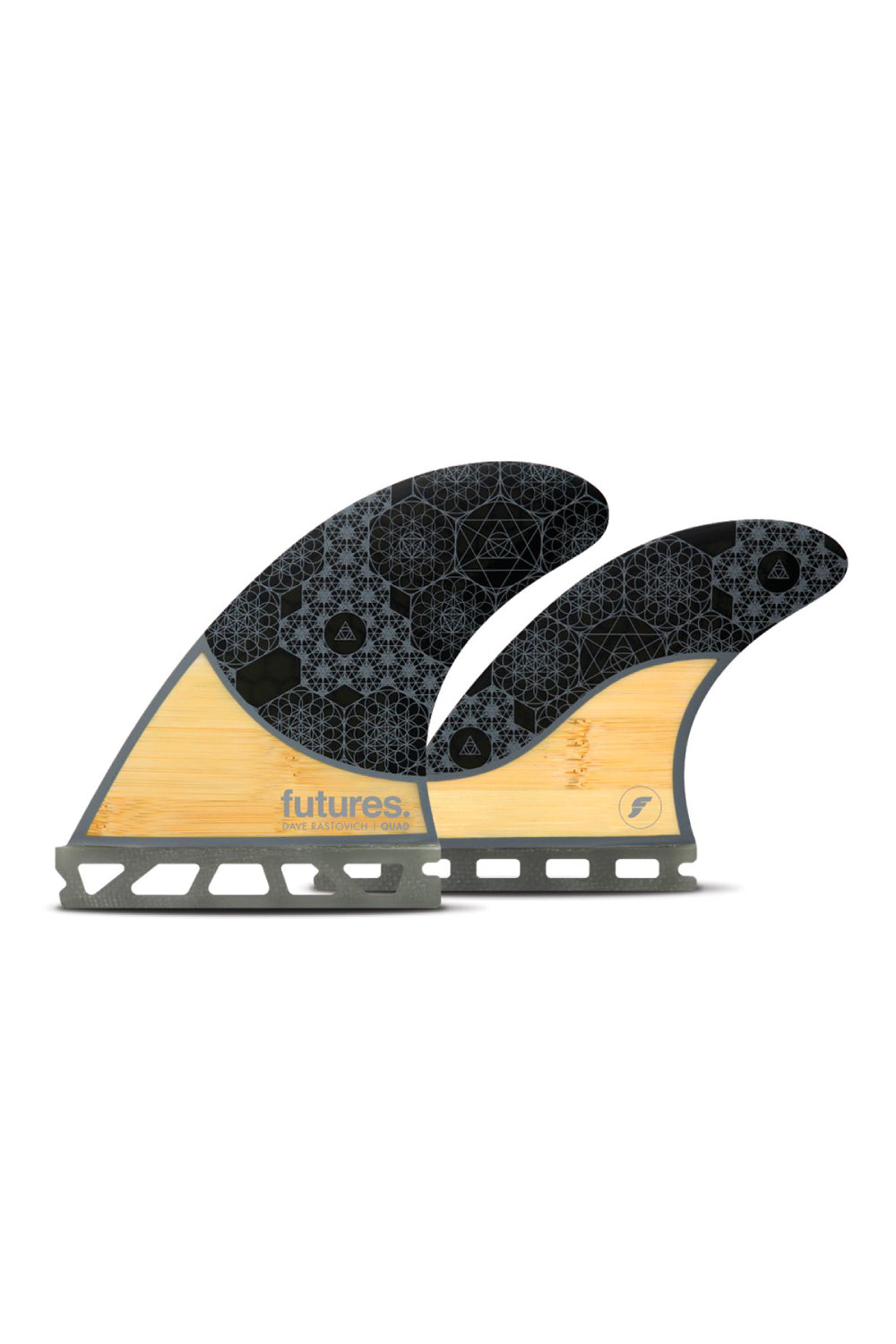 Futures Fins Dave Rasta Bamboo Quad Fin Set