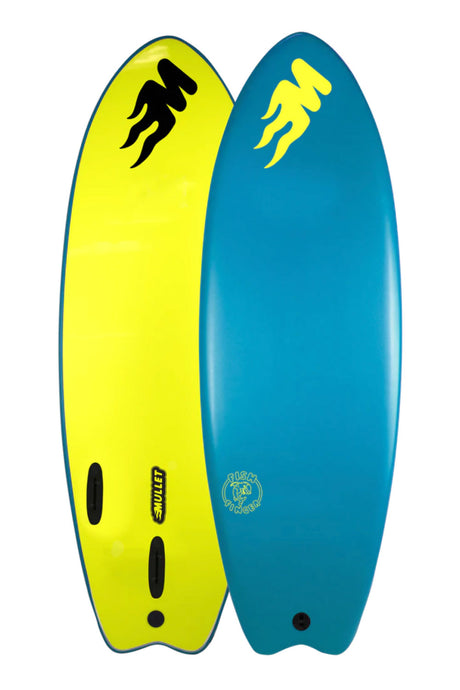 Mullet 5'2 Fish Finger Softboard - Comes with fins