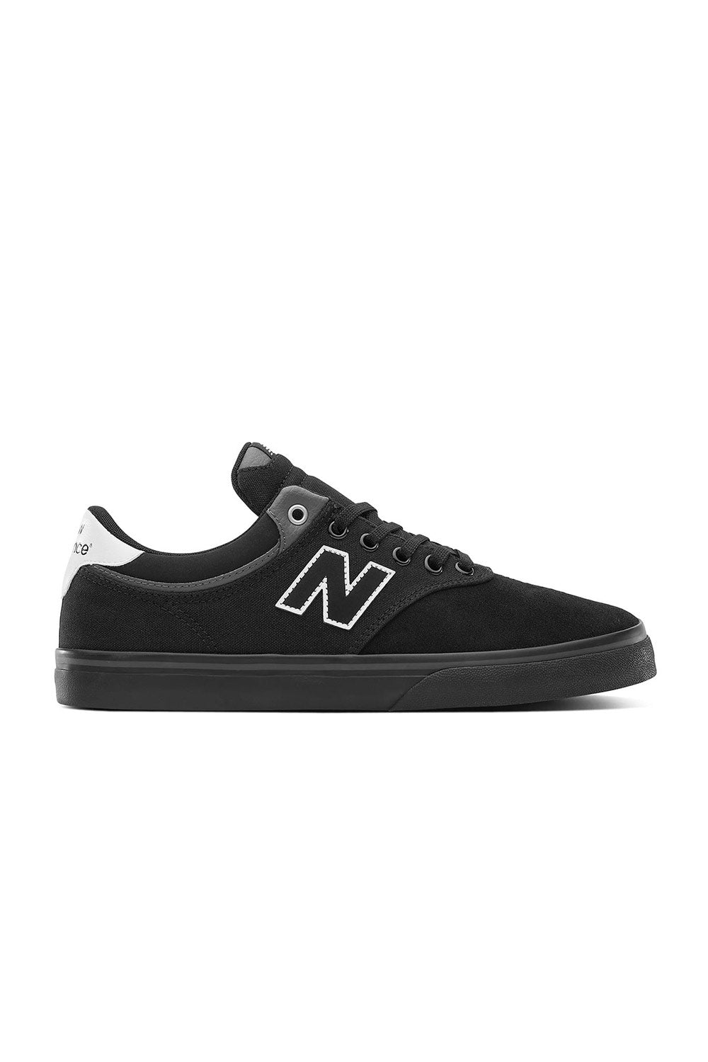 New balance numeric deals 255 black gum