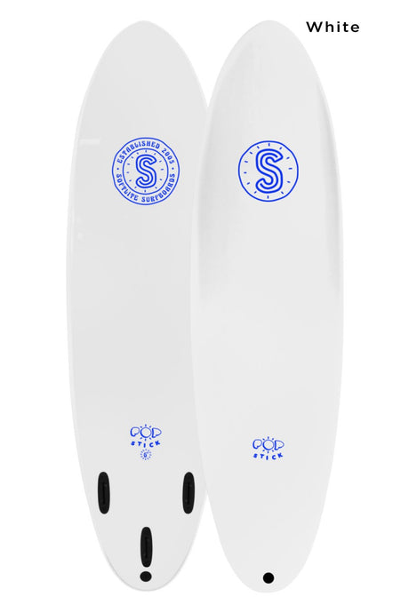 6'6 Softlite Pop Stick Softboard - Comes with fins