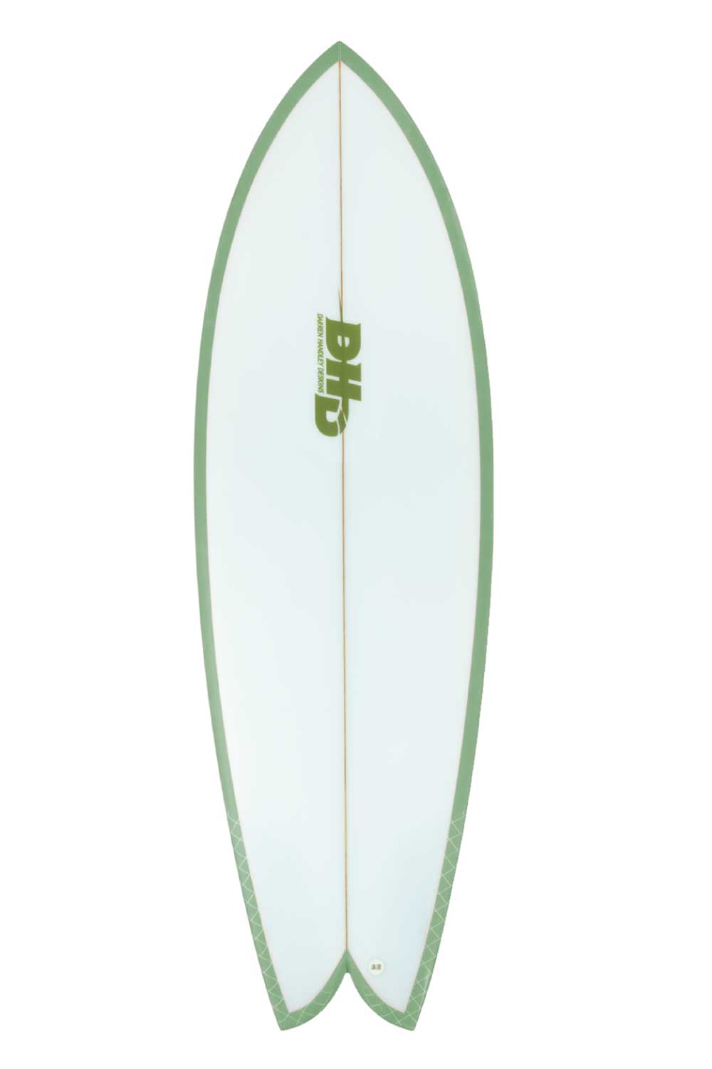 DHD Mini Twin Summer Series Fish Surfboard