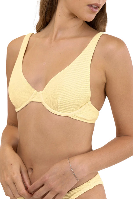 Rhythm Womens Isla Rib Underwire Top | Sanbah Australia