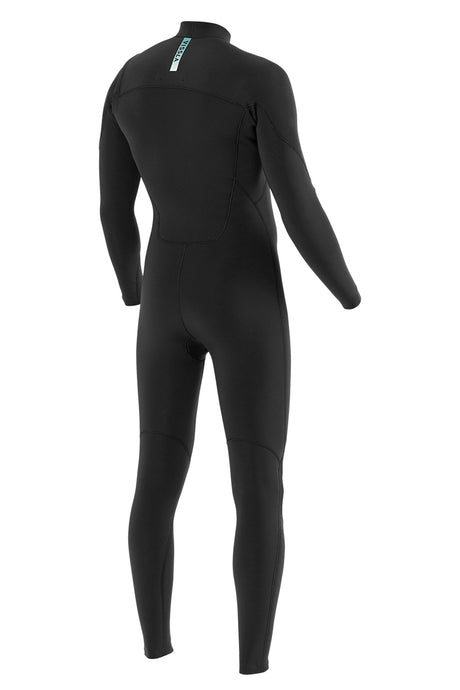 Vissla Wetsuits | Vissla 7 Seas 2/2mm Full Chest Zip Wetsuit - Black/Jade